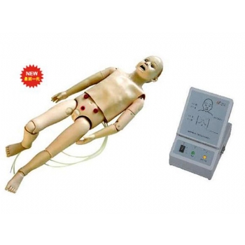 JD/T334全功能五岁儿童高级护理及CPR训练模型